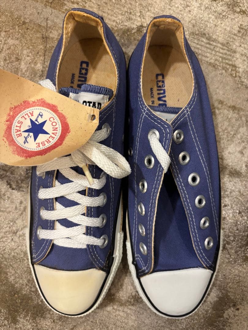 【新品未使用】【希少】【USA製】 コンバースオールスター　ラベンダー　24.5