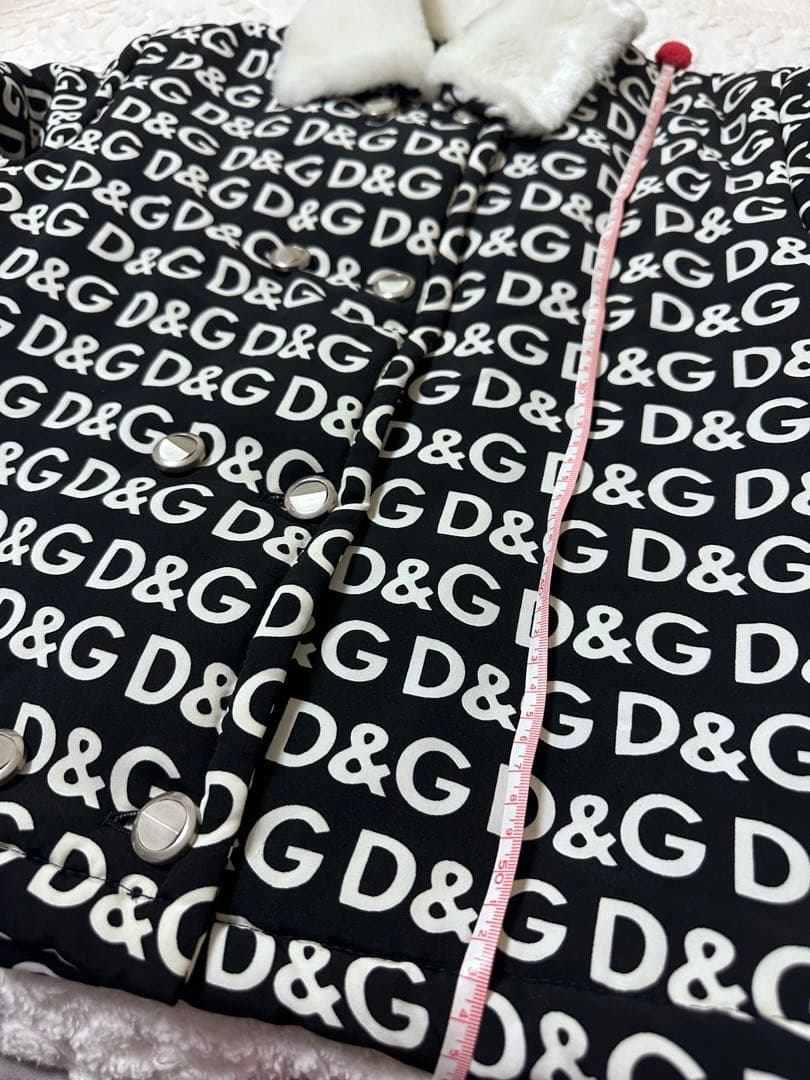 ドルチェ＆ガッバーナ D&G モノグラムプリント ダブルブレストジャケット