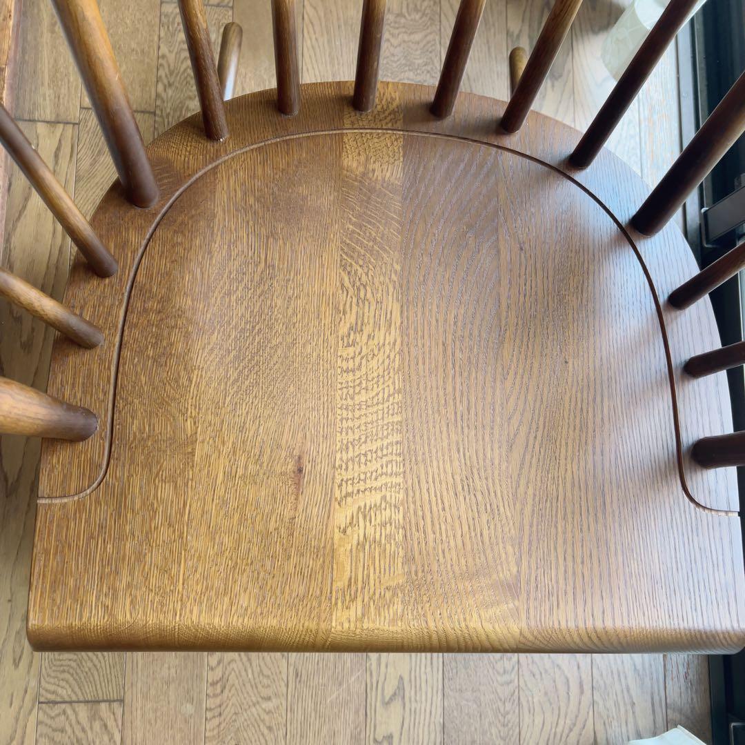 飛騨産業 ロッキングチェア キツツキマーク 椅子 アンティーク