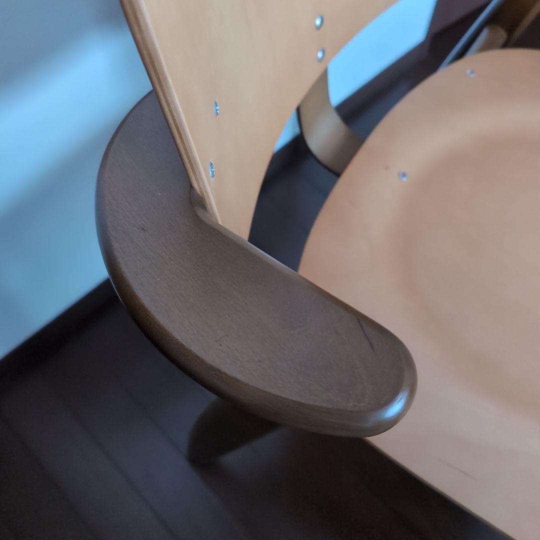 artek　ドムスチェア　ハニー×ウォルナット　　スコープ別注　2cm脚カット