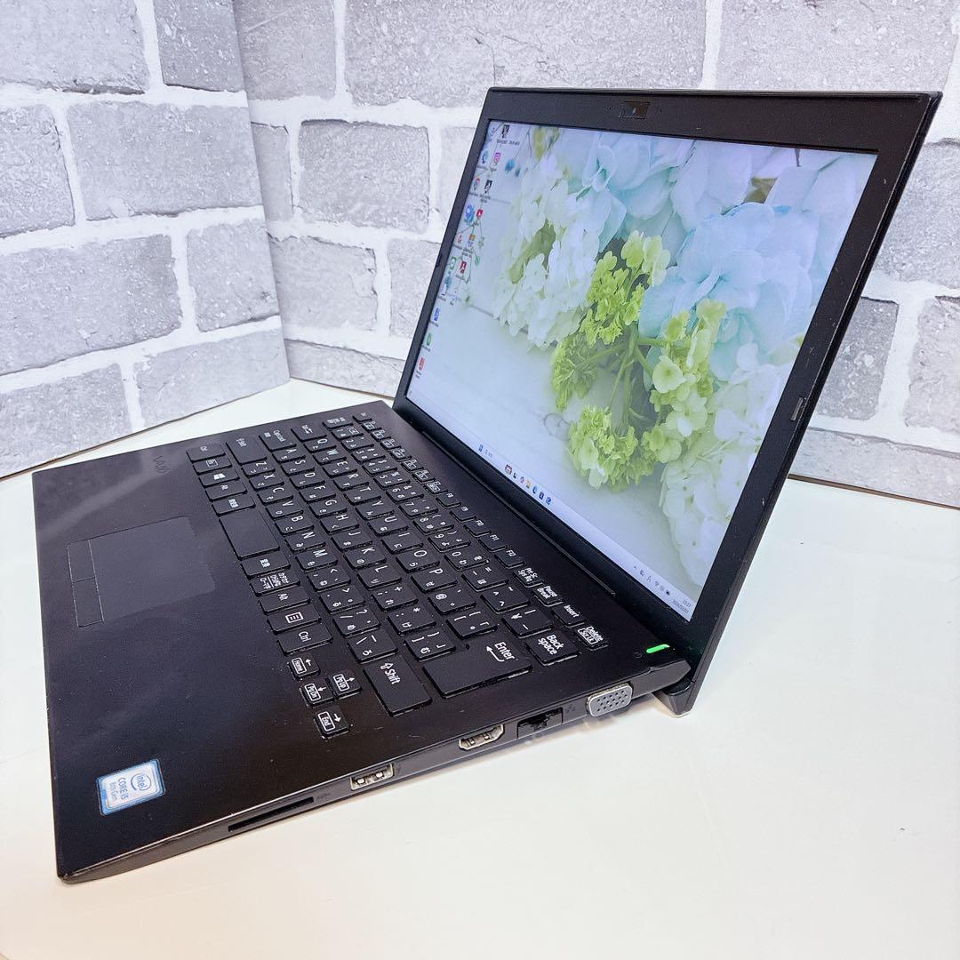薄型 VAIO SSD 初期設定済 カメラ Windows11 ノートパソコン