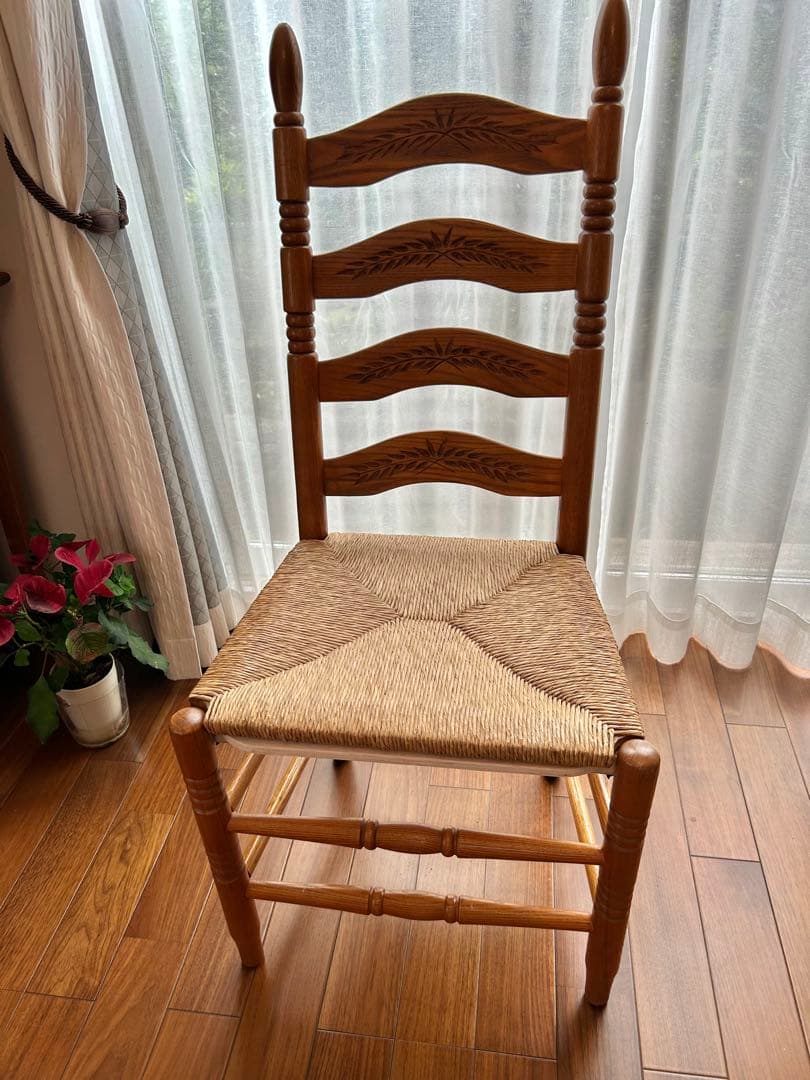 アントステラ(AUNT STELLA)のラダーバック・ダイニングチェア④リペア