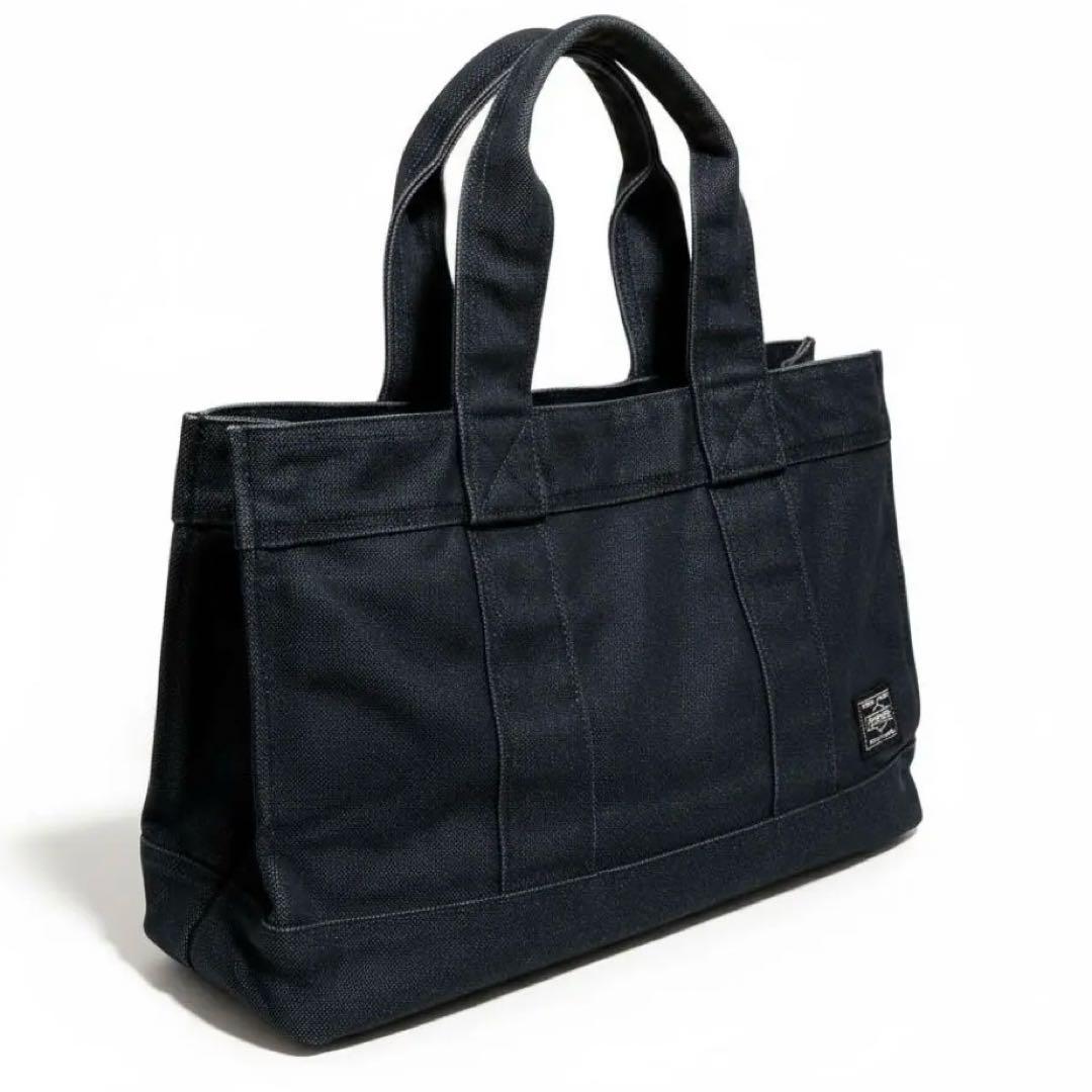 ✨極美品✨ポーター スモーキー トートバッグ S ネイビー ハンドバッグ 人気