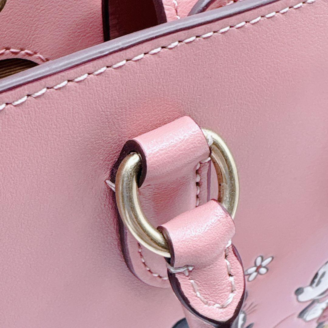 【未使用級】coach×Disney コラボ mini tote bag