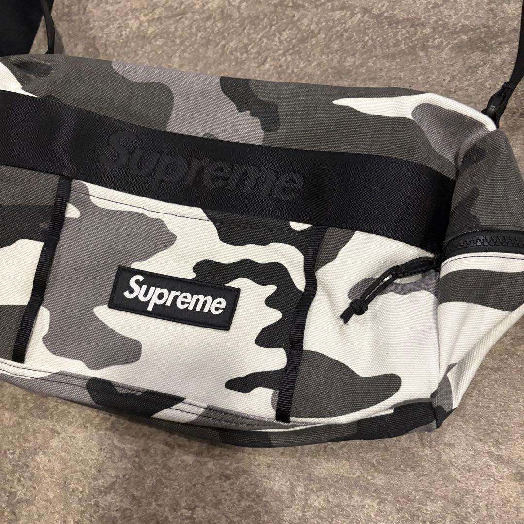 Supreme 2025 SS カモフラージュ メッセンジャーバッグ