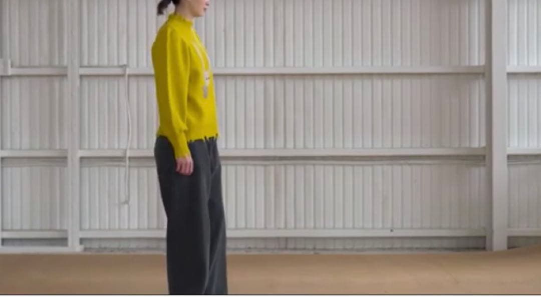 美品 ミナペルホネン セーター プルオーバー ニット minaperhonen