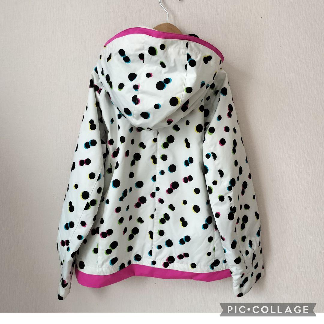 美品 Phenix フェニックス ガールズ スキーウェア 上下 150 ドット柄