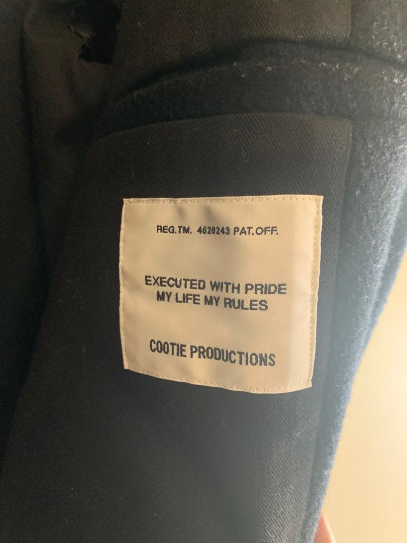 COOTIEクーティー／Wool Chester Coat (Short)