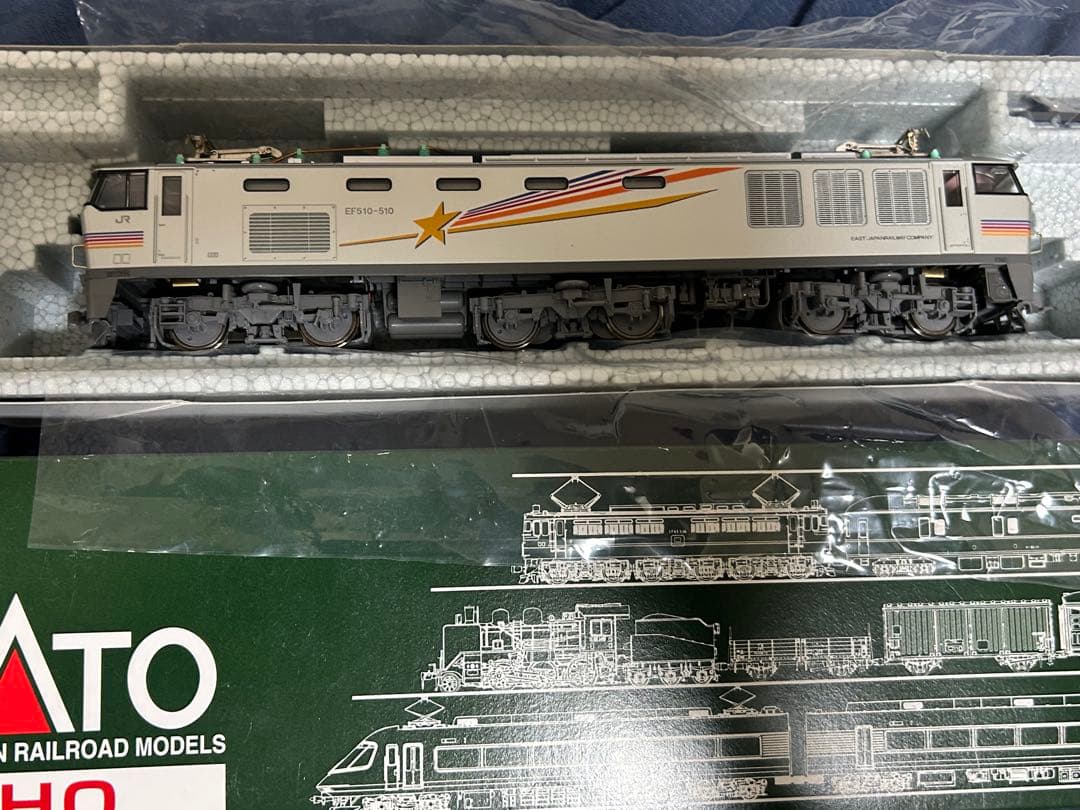 KATO 1-312 (HO)EF510-500 カシオペア色 おまけ付き