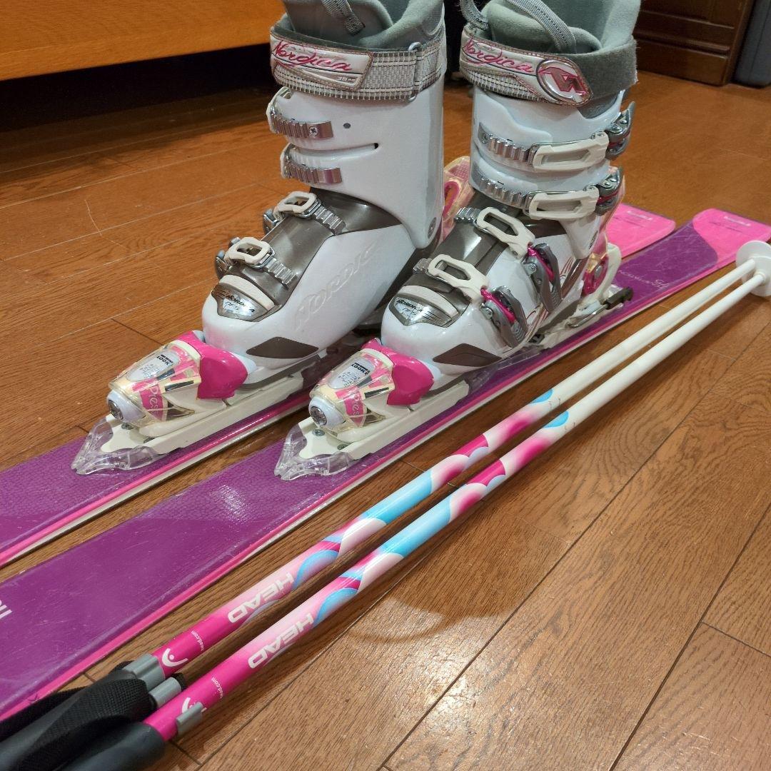 美樹本様 Rossignol 144cmレディース用スキーセット ブーツ
