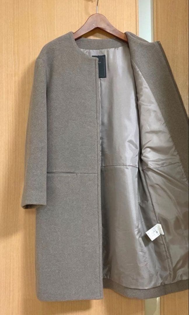 ☆Rimi☆ NOBLE定価52,800円W/NyZipコートベージュ36