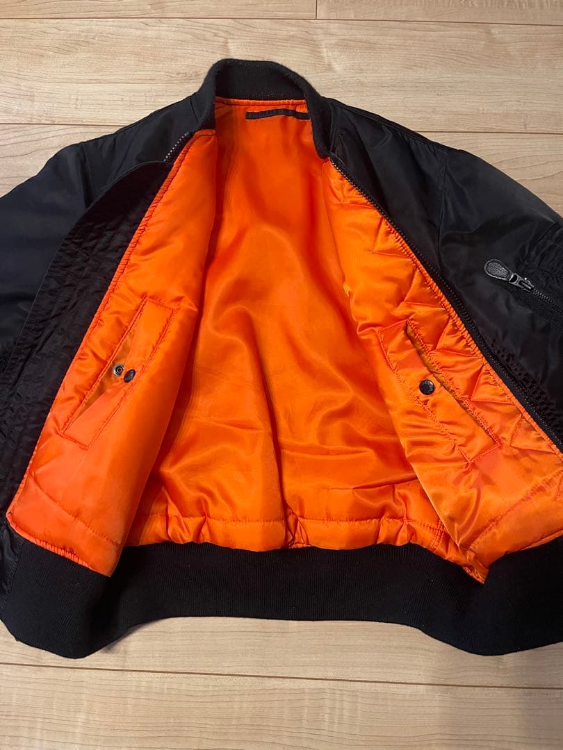 AVIREX MA-1 フライトジャケット M ブラック