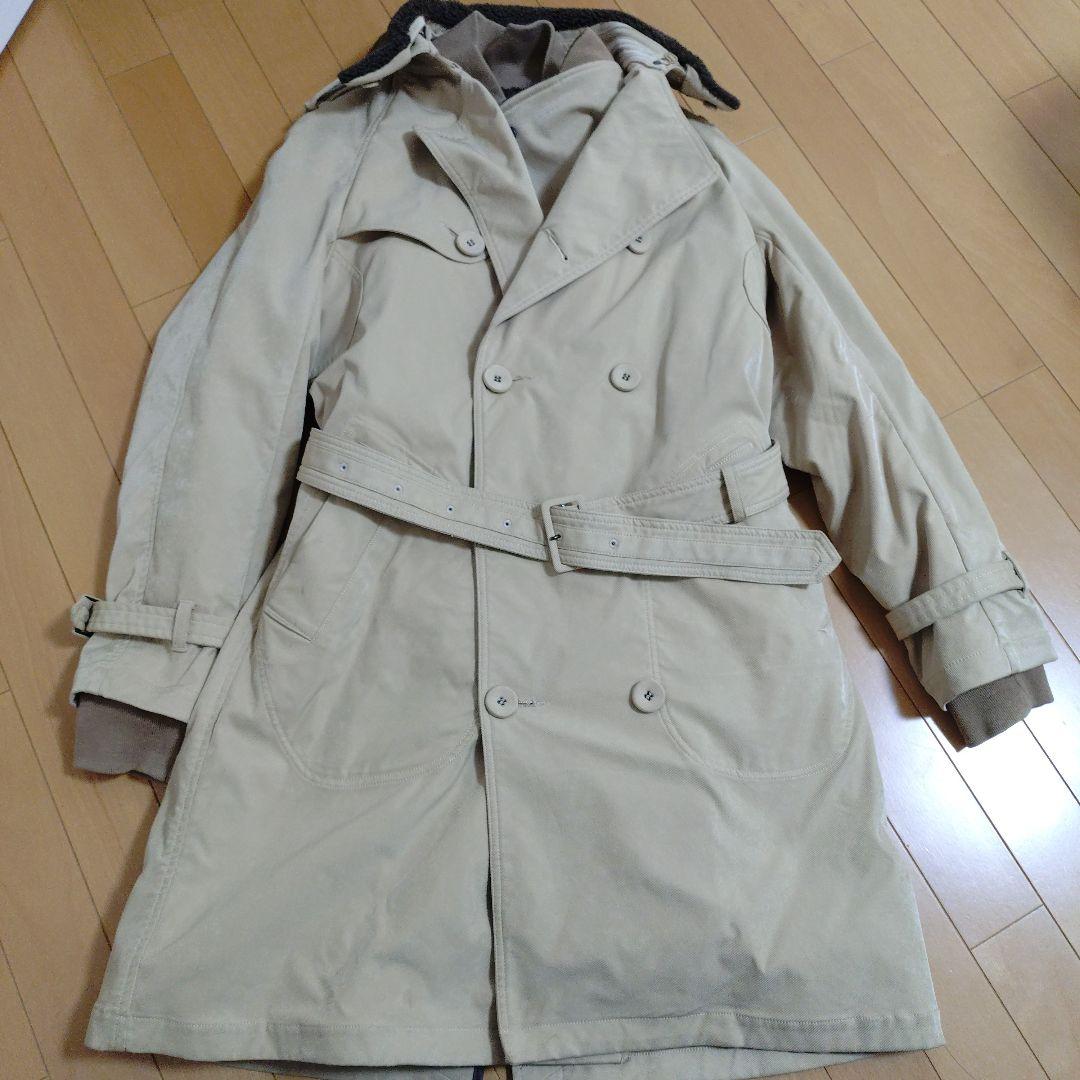 スロウガン Slowgun&co 肉厚ボアライナー付き　トレンチコート