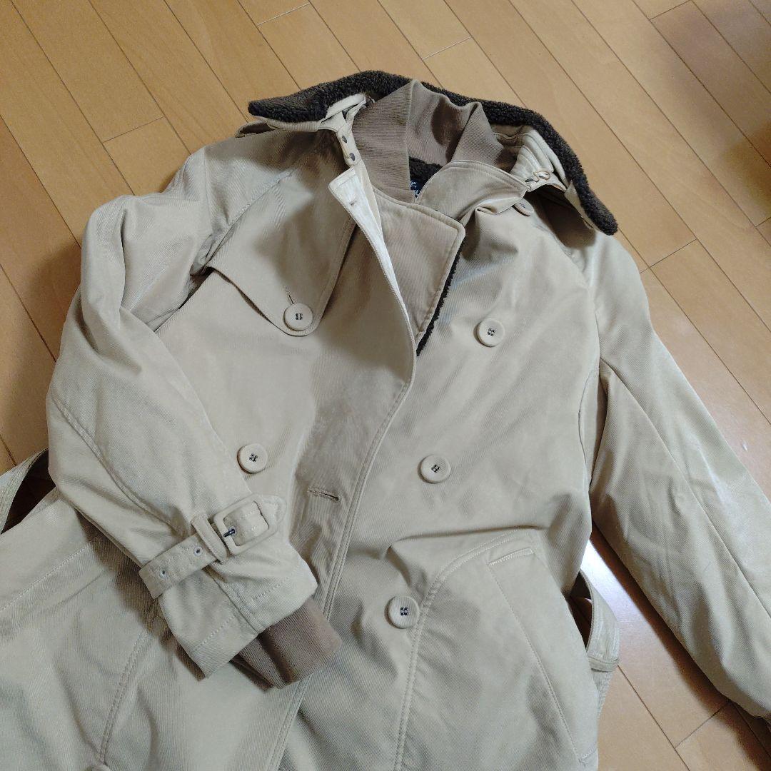 スロウガン Slowgun&co 肉厚ボアライナー付き　トレンチコート