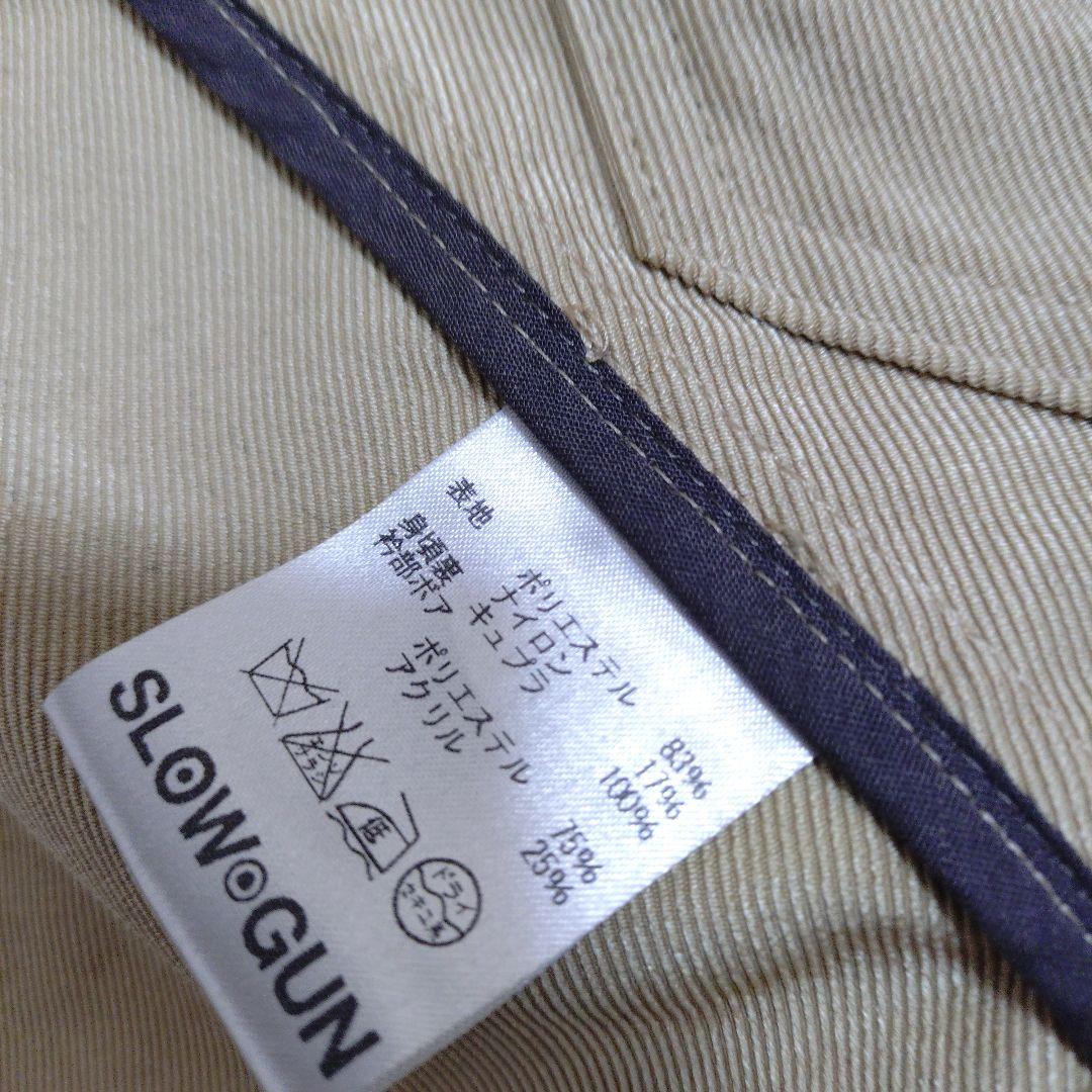 スロウガン Slowgun&co 肉厚ボアライナー付き　トレンチコート