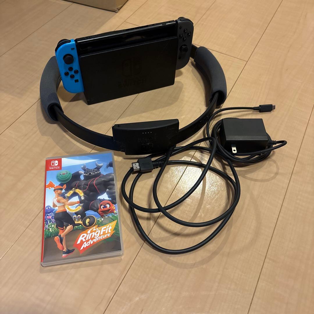 Nintendo Switch 本体 リングフィットアドベンチャーセット【中古】