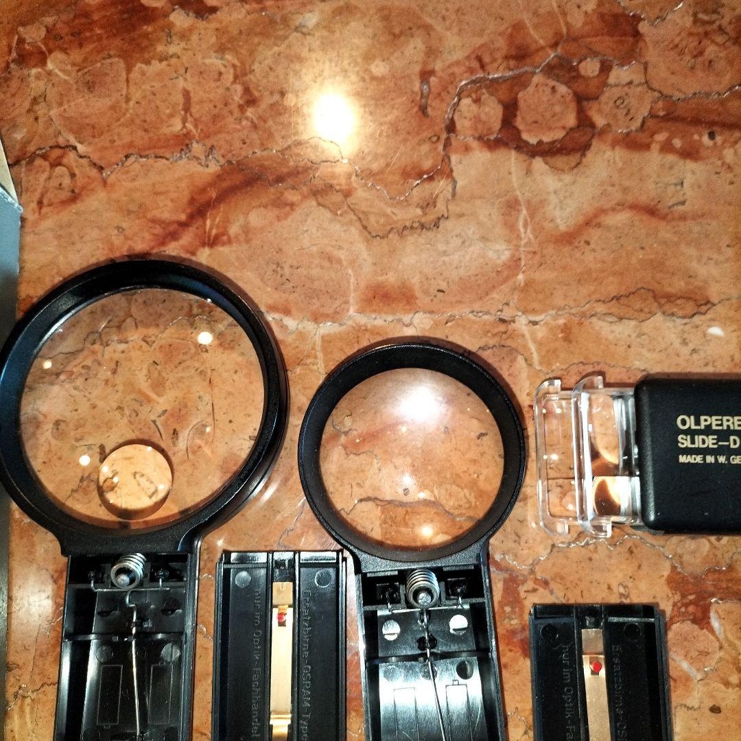 西ドイツ製 拡大鏡 3点