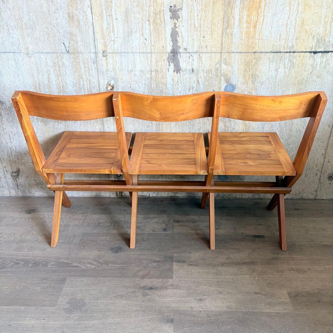 unico PRAD ウニコ　ポラード　フォールディングベンチ　チーク材　廃番