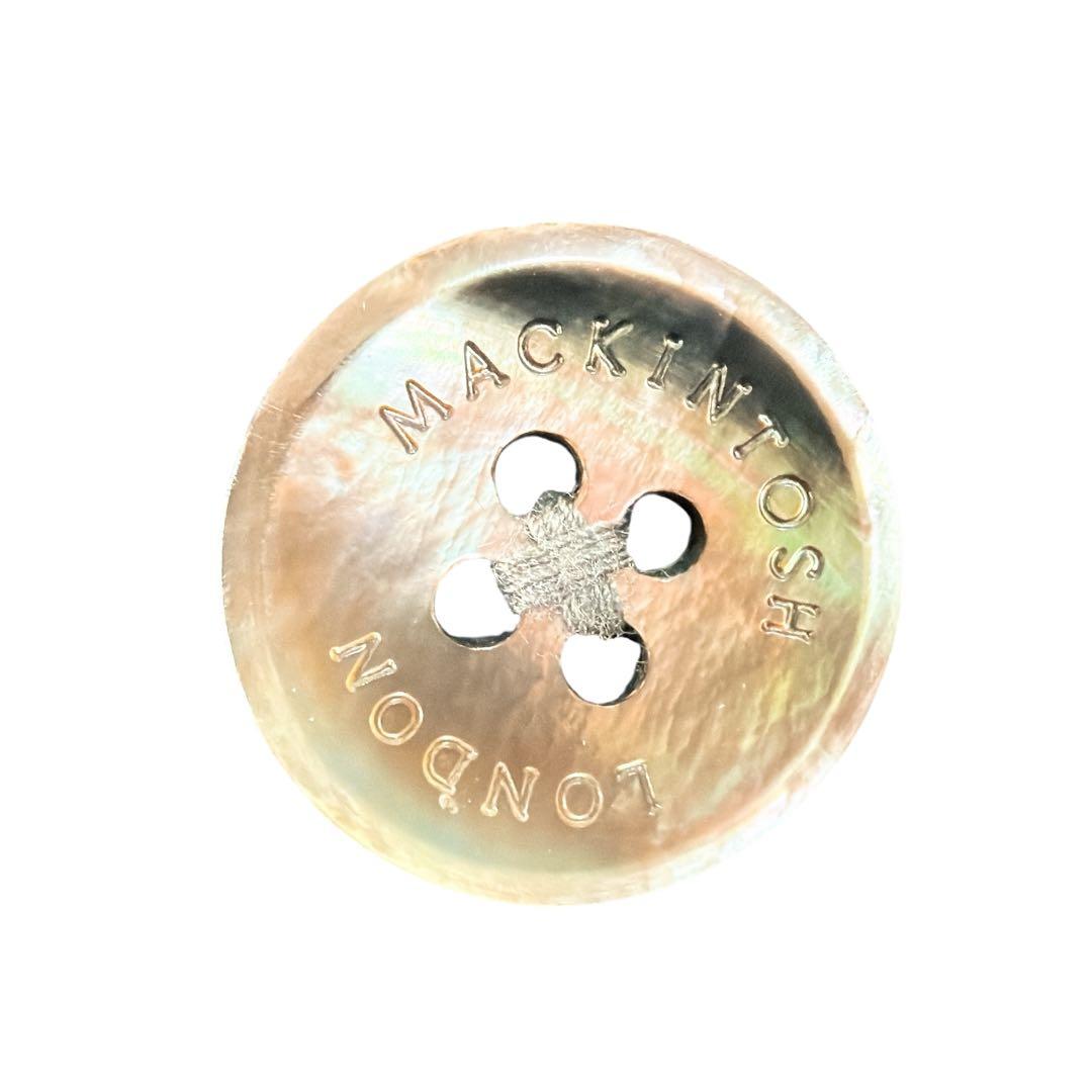 マッキントッシュロンドン コットンニットカーディガン L 貝ボタン 極美品