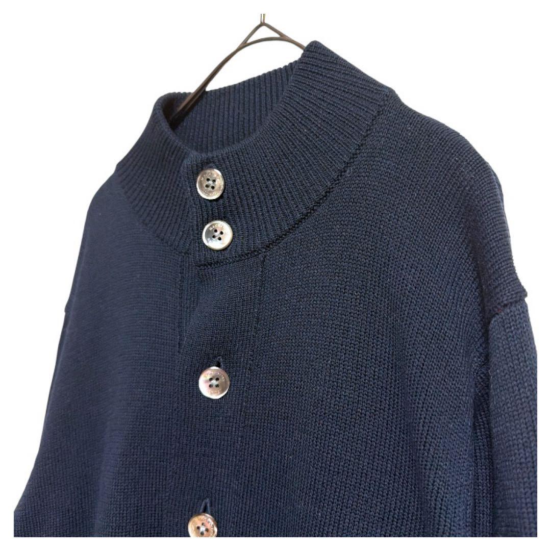 マッキントッシュロンドン コットンニットカーディガン L 貝ボタン 極美品