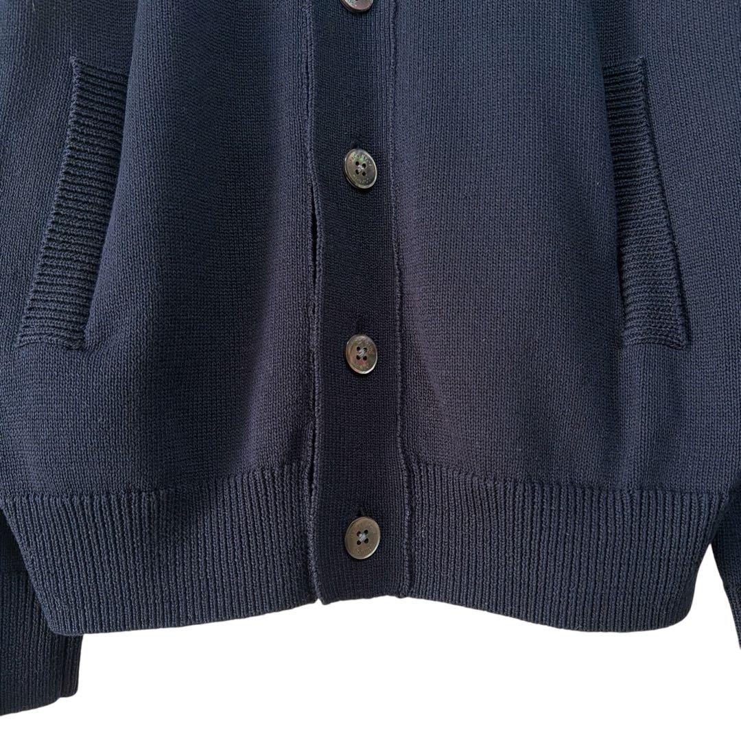 マッキントッシュロンドン コットンニットカーディガン L 貝ボタン 極美品