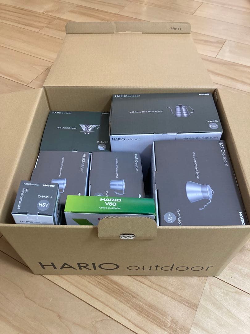 【新品】HARIO outdoor コーヒーフルセット