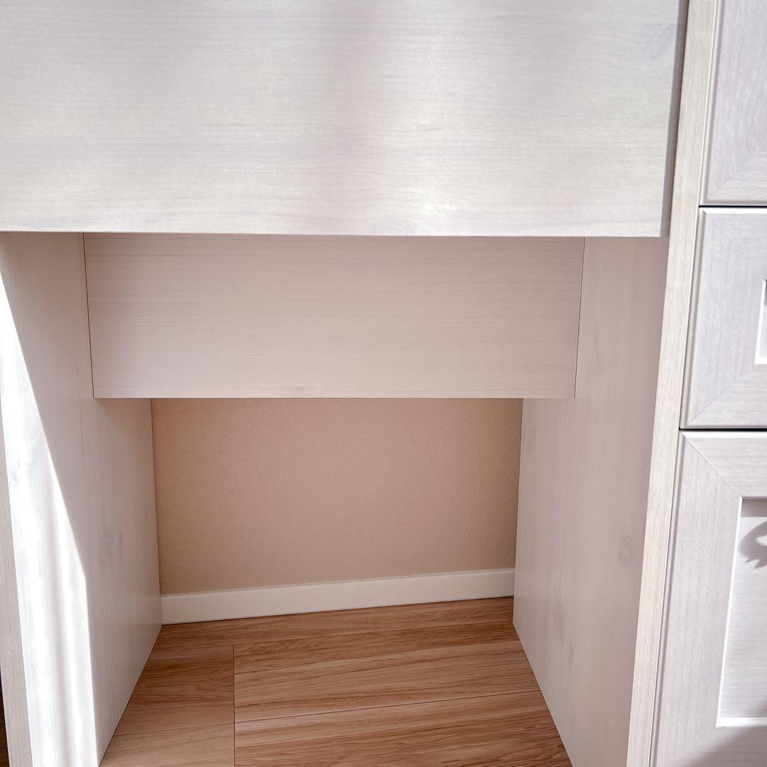 一台二役のドレッサーデスク　完成品　ドレッサー