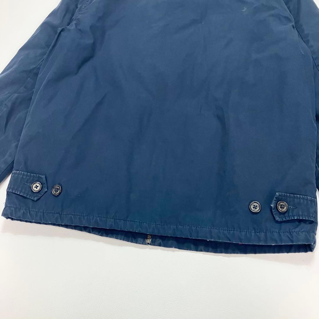 POLO RALPHLAUREN スイングトップ　ネイビー　チェック ナス紺