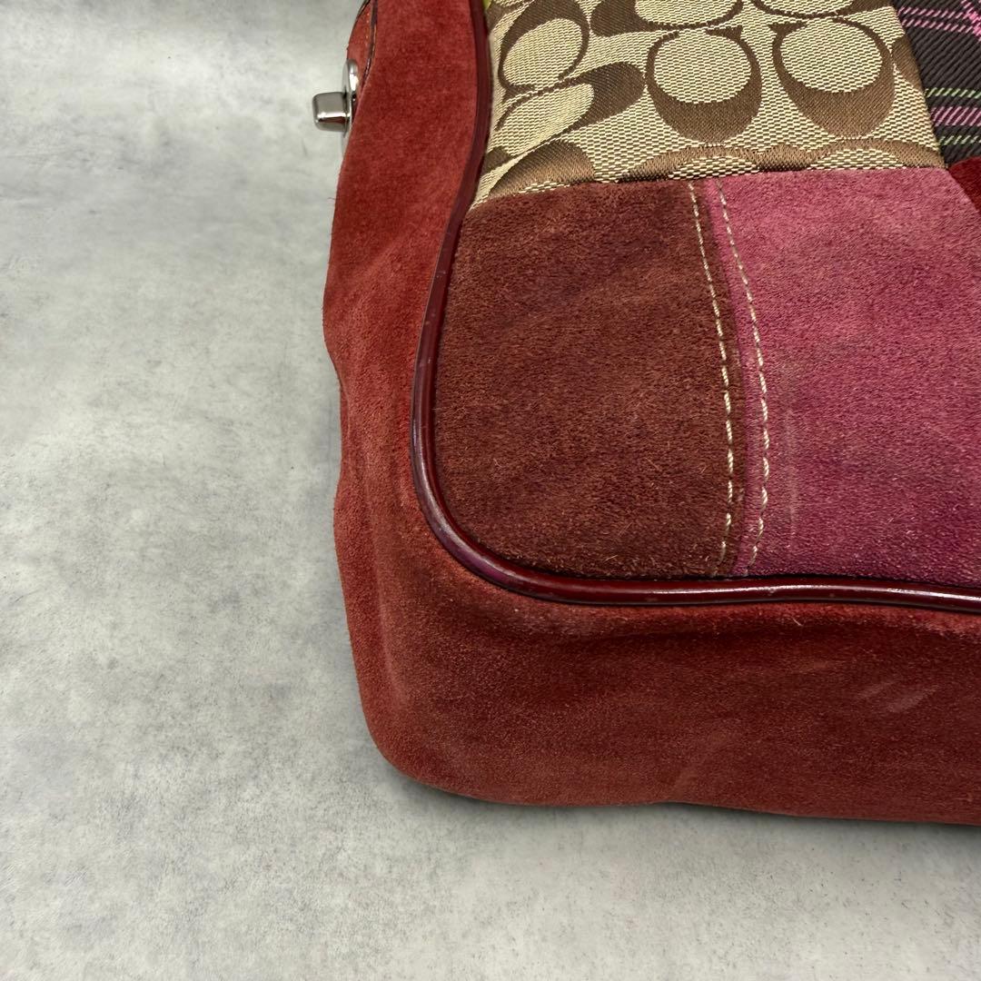 コーチ パッチワーク トートバッグ マルチカラー 1437