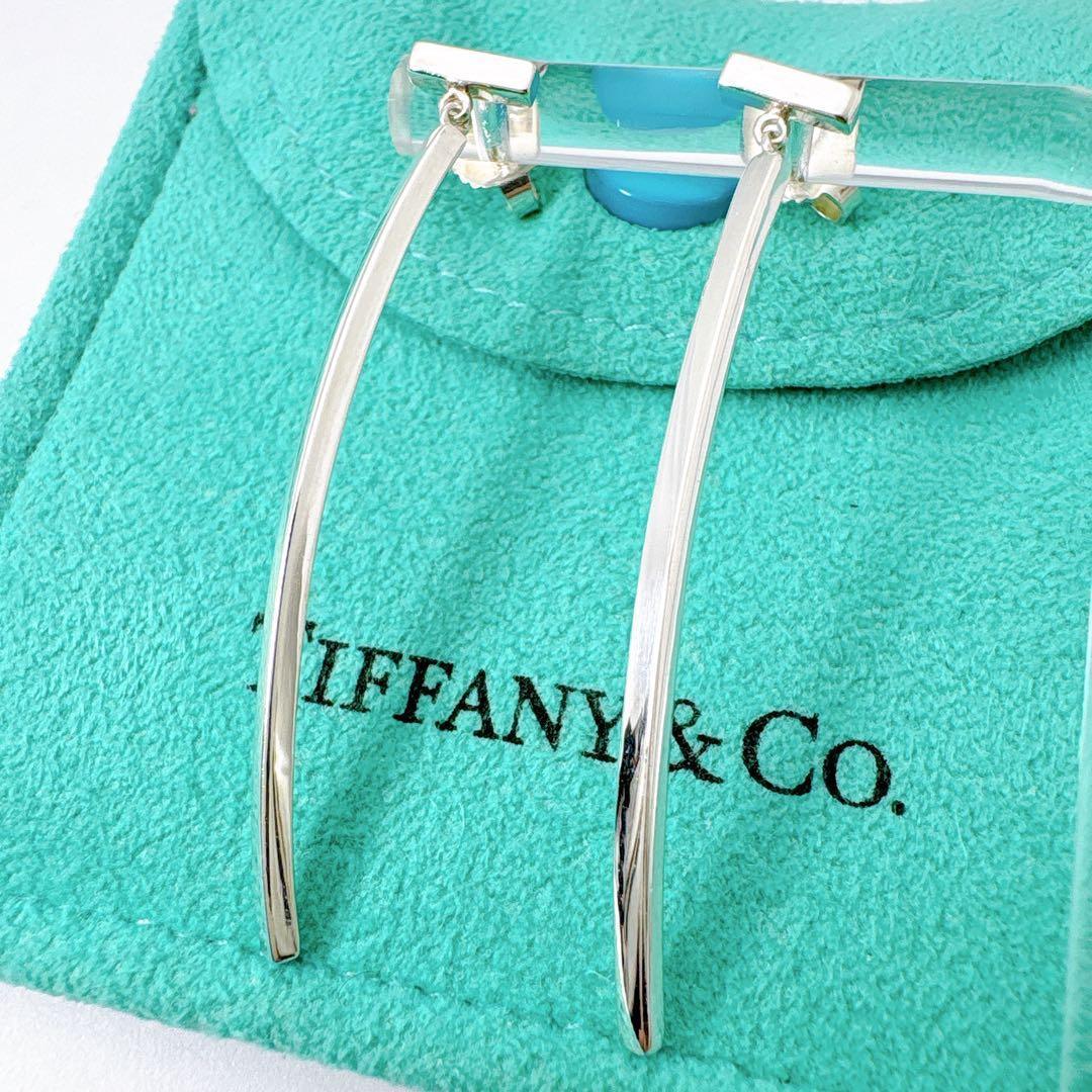 極美品 ティファニー Tワイヤー ピアス シルバー925