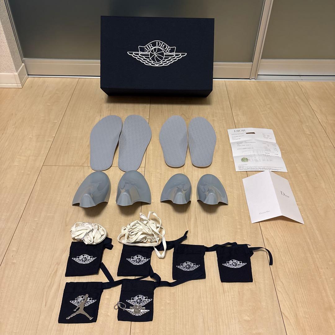 AIR DIOR Air Jordan 1 Retro High OG 付属品
