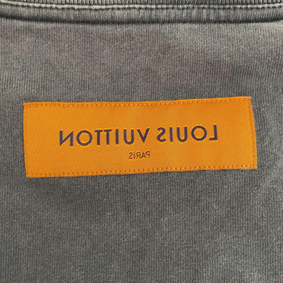 希少！LOUIS VUITTON 長袖Tシャツ インサイドアウト ネイビー M