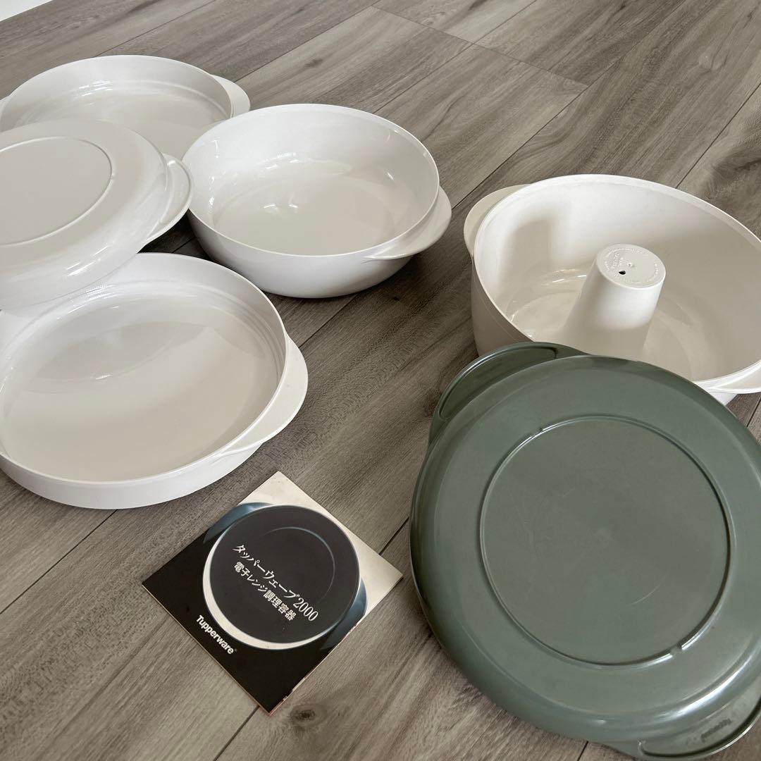 電子レンジ調理セットタッパーウェアtapperware タッパーウェーブ2000
