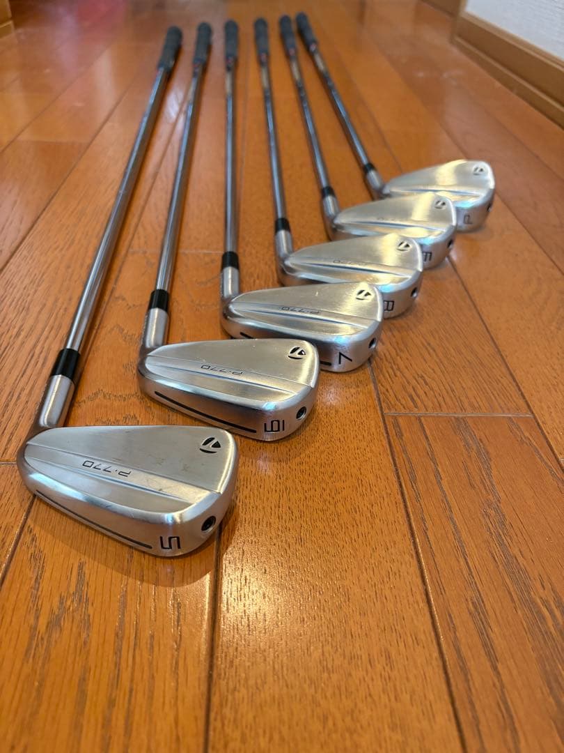 TaylorMade P770 2024 ツアーイシューS200 6本セット