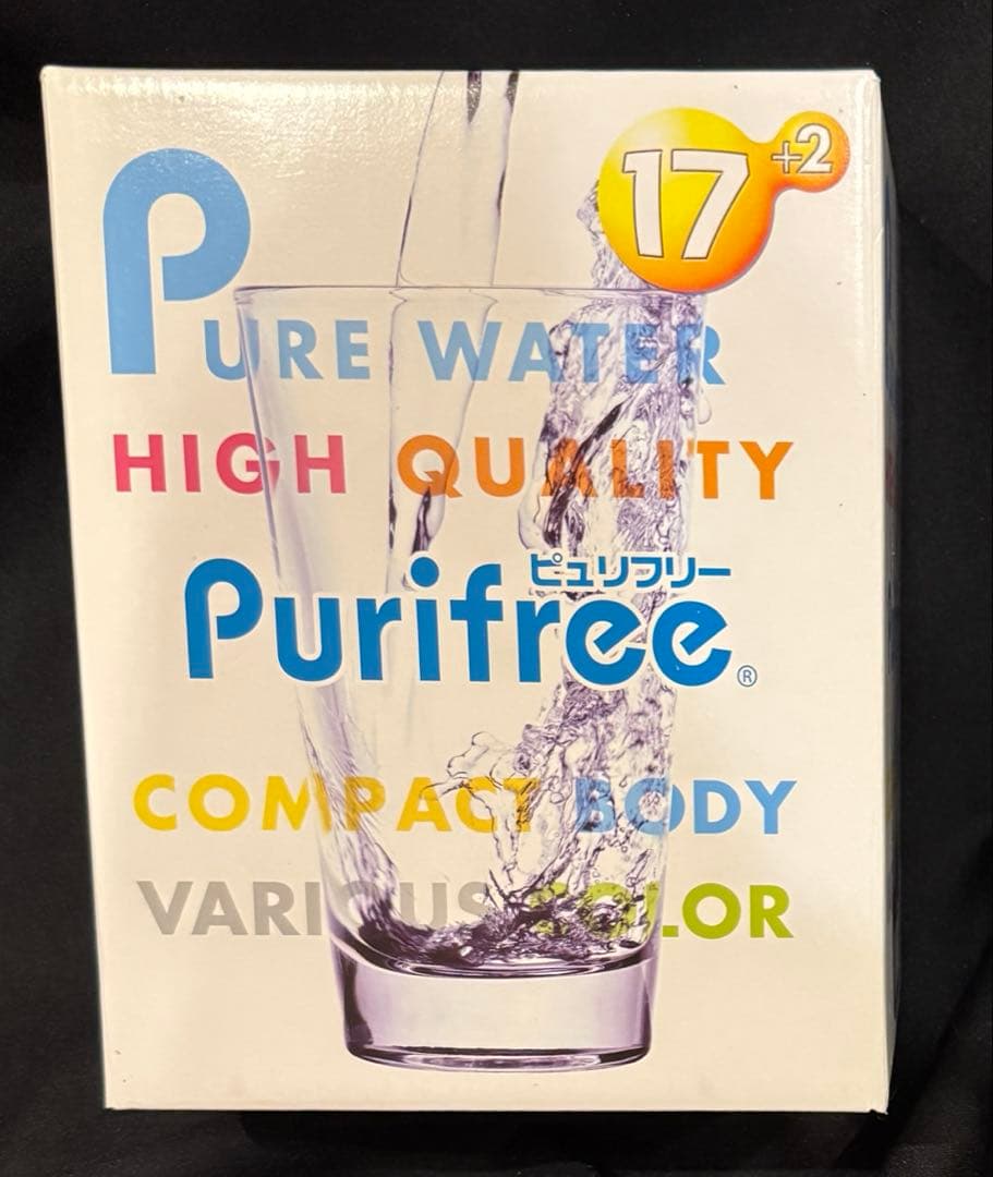 【17+2物質除去】　浄水器　Purifree（ピュリフリー） （ホワイト）⑥