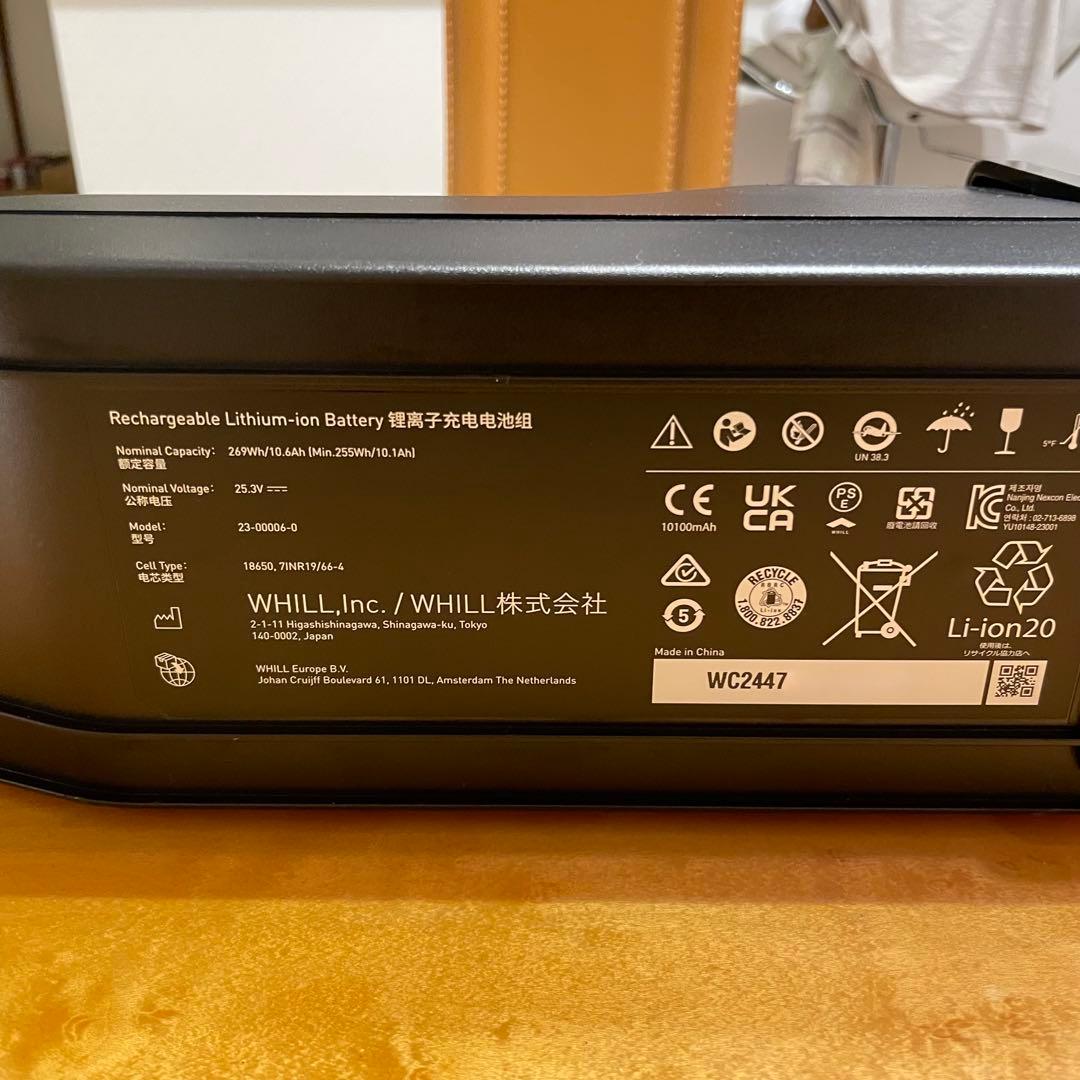 新品未使用 whill model C2 F バッテリー 電動車椅子