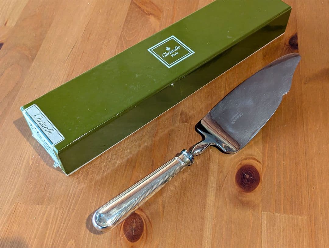 Christofle アルビ シルバーコーティング ケーキサーバー