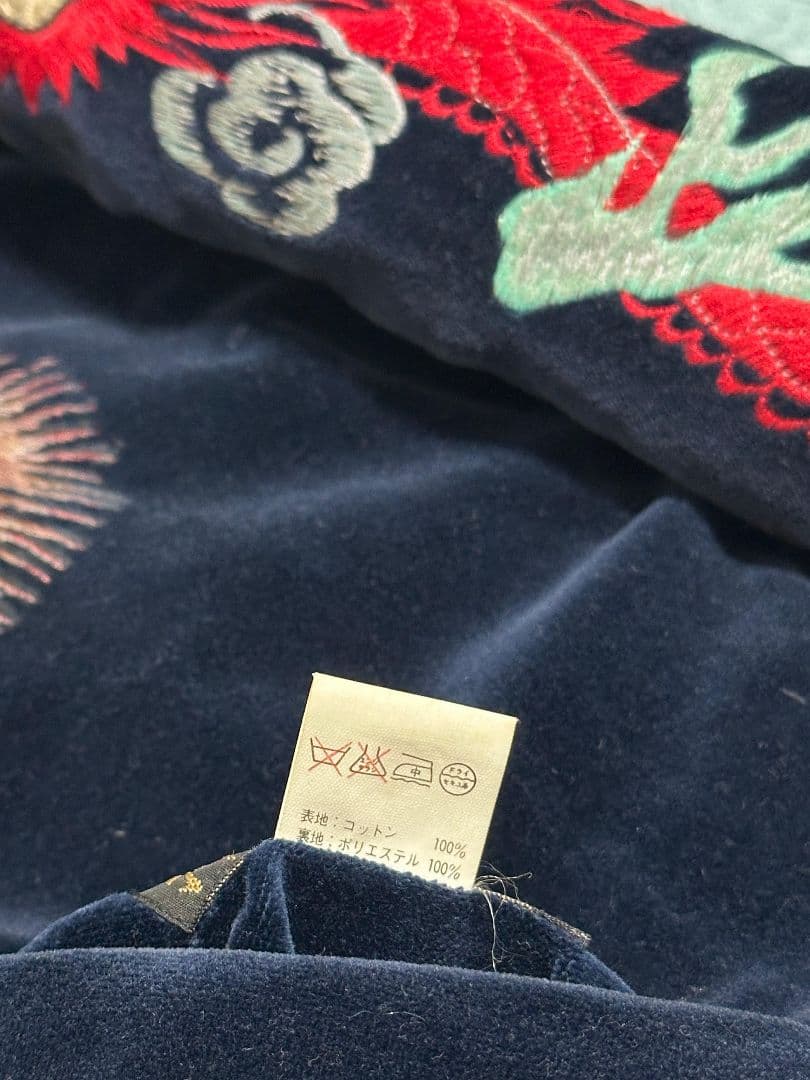 【激レア】90's 別珍 テーラー東洋 M品番 スカジャン 赤虎 赤龍 赤鷹