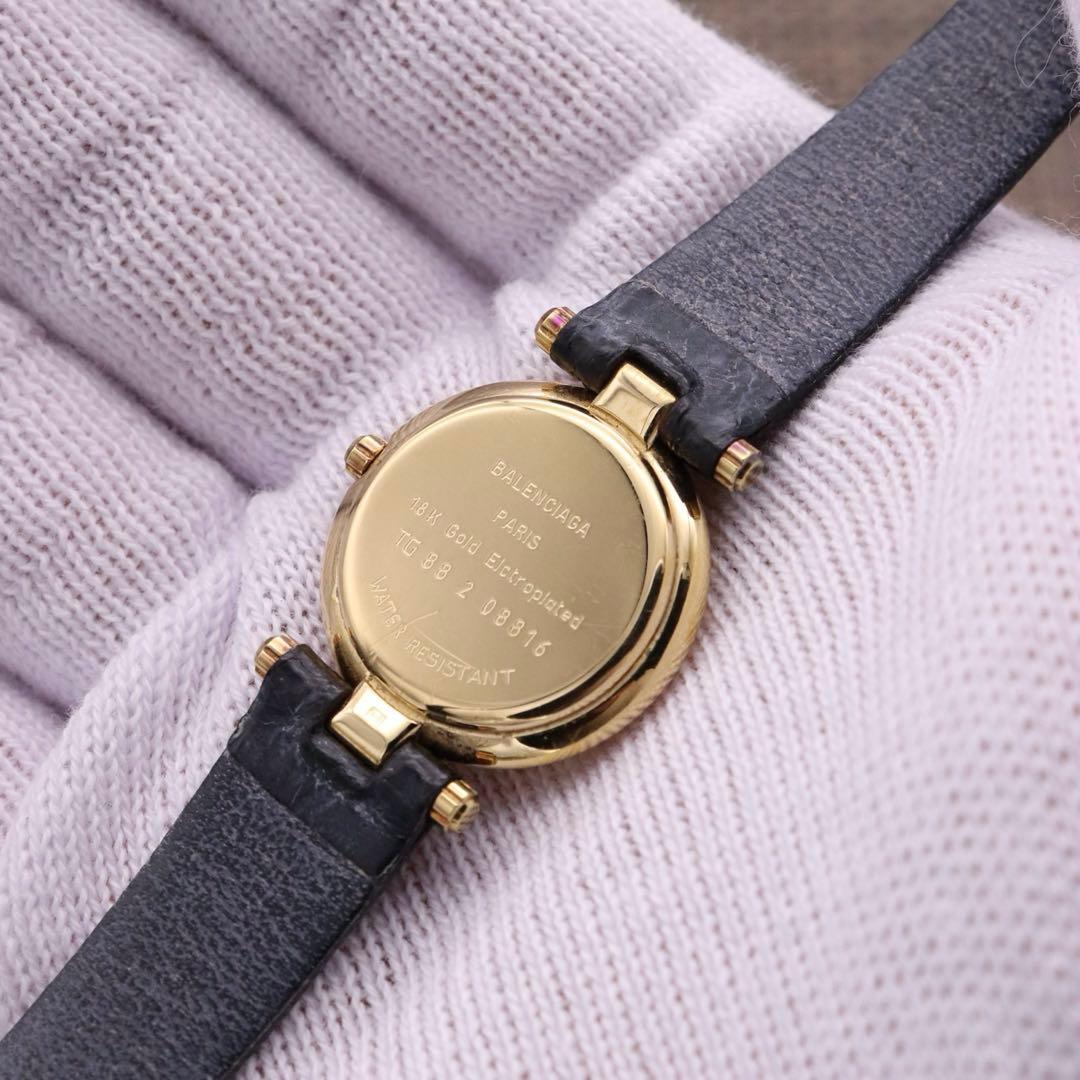 正規品【新品電池】BALENCIAGA TG882/動作品 人気モデル ゴールド