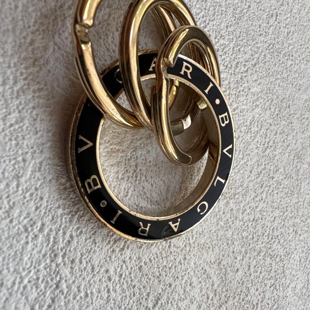 BVLGARI KEYRING　ブルガリブルガリキーホルダー　3連 ブルガリ