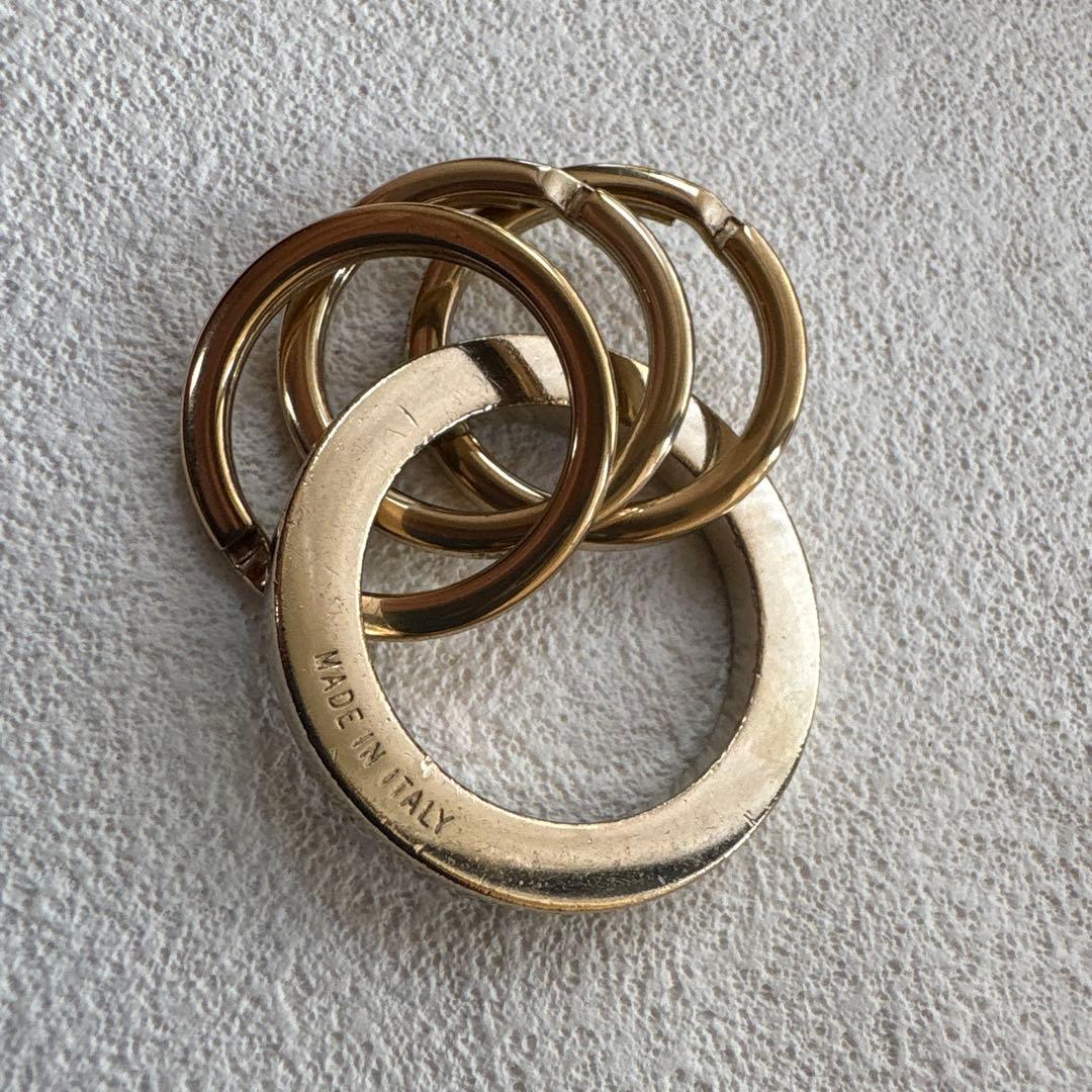 BVLGARI KEYRING　ブルガリブルガリキーホルダー　3連 ブルガリ