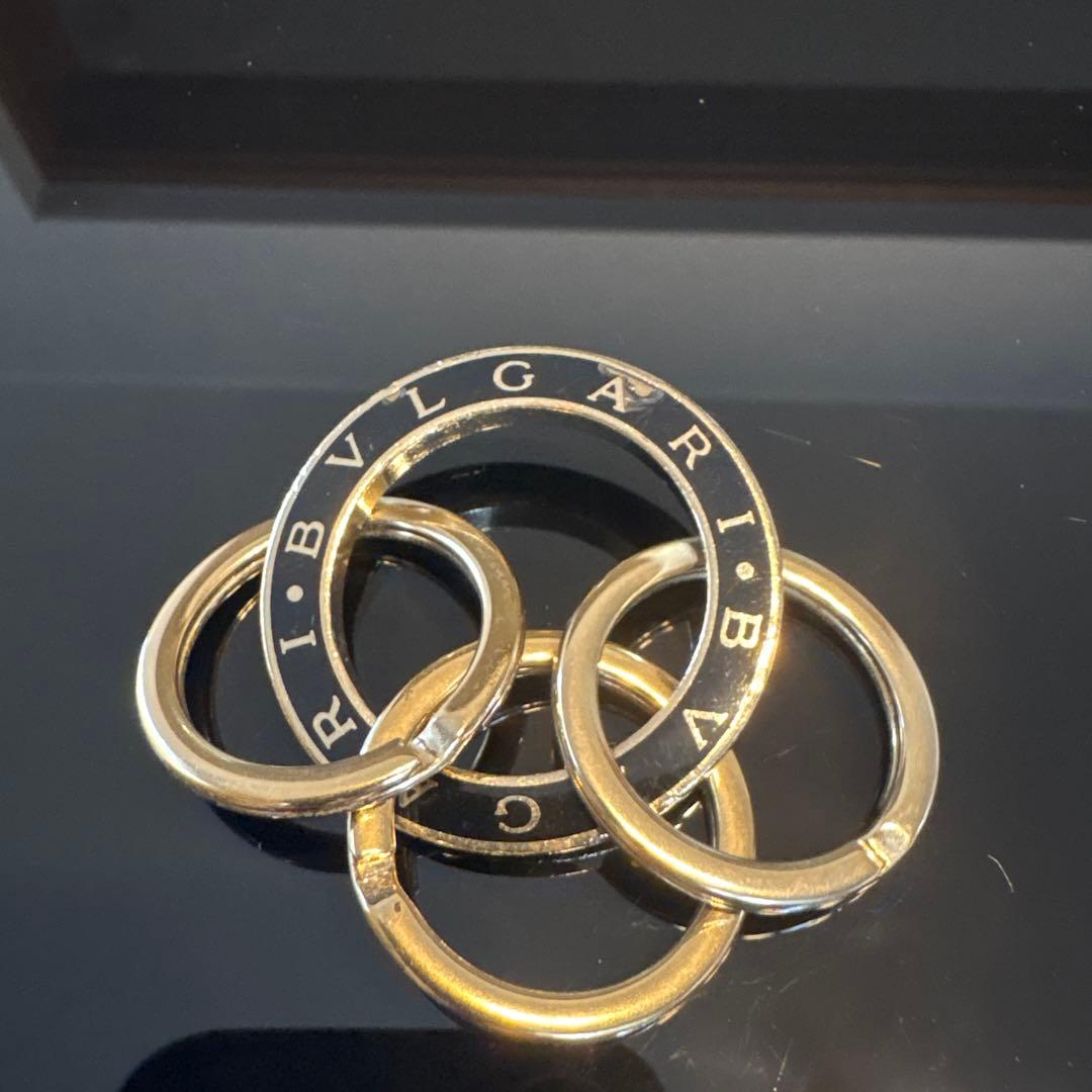 BVLGARI KEYRING　ブルガリブルガリキーホルダー　3連 ブルガリ