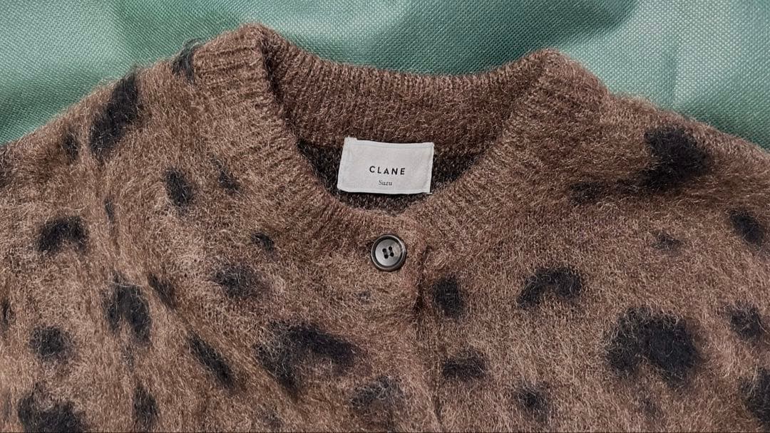 広瀬すず　CLANE MOHAIR LOOSE KNIT CARDIGAN