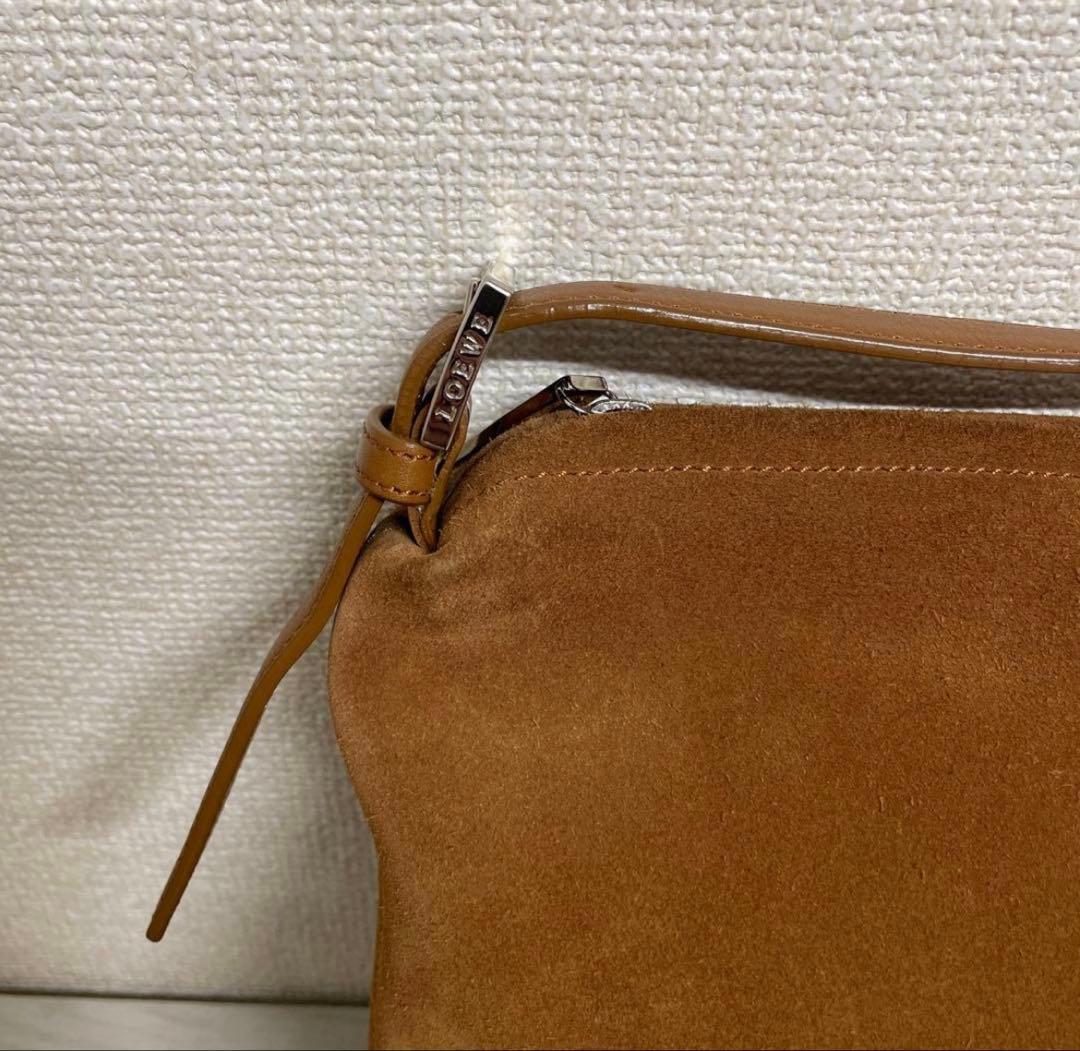 ロエベ　ワンハンドルトート　ブラウン