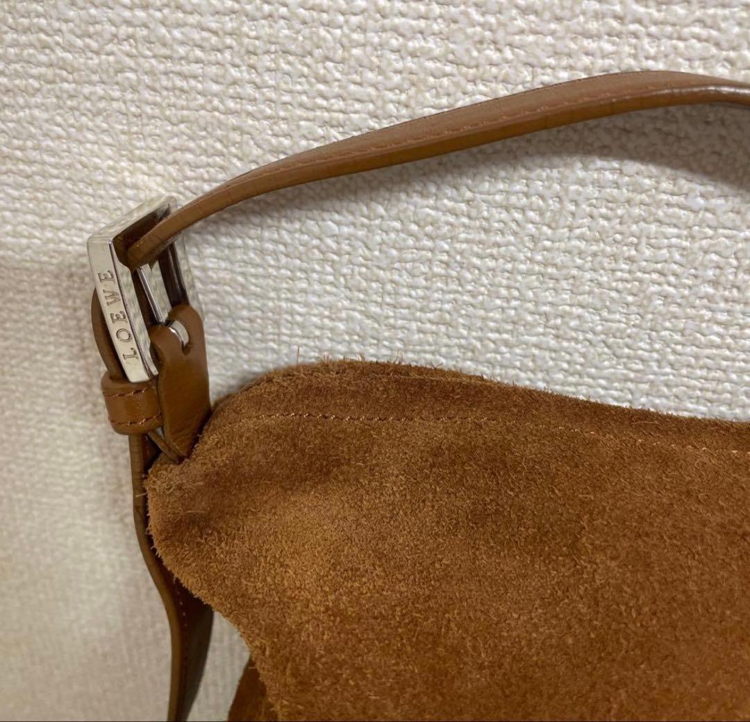 ロエベ　ワンハンドルトート　ブラウン