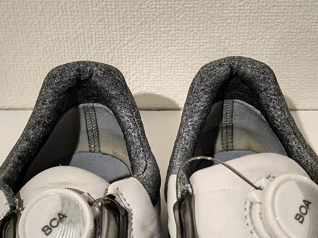 【美品】ECCO ウィメンズ GORE-TEXレザーゴルフシューズ 24cm