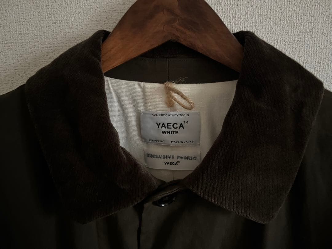 YAECA WRITE ヤエカ ライト ダスターコート