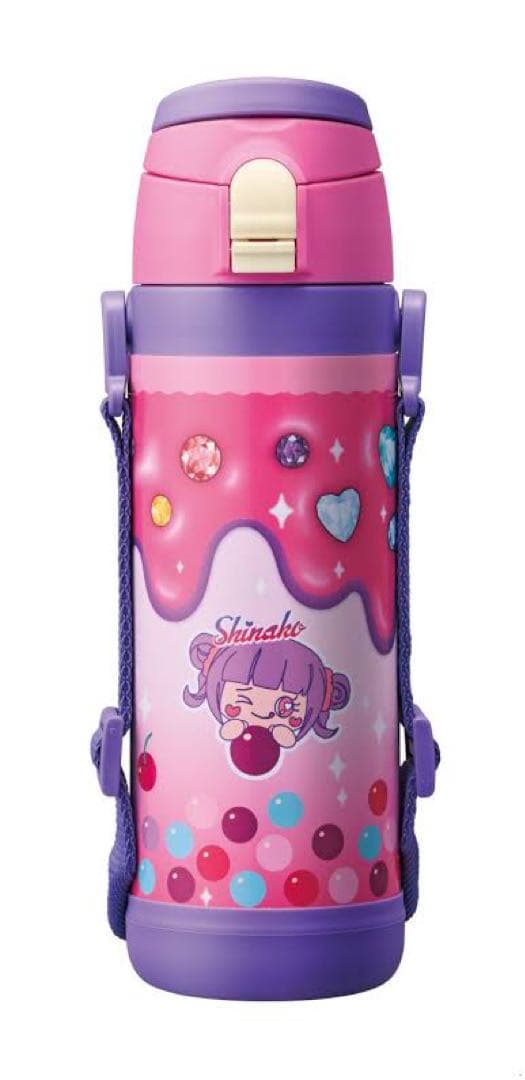 しなこ×sokomoそこまで洗える３WAYキッズボトル　水筒　600ml