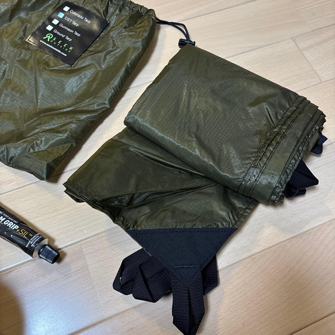 【激安】シークアウトサイド/DSTタープ（ダイアモンドシェルタータープ）オリーブ