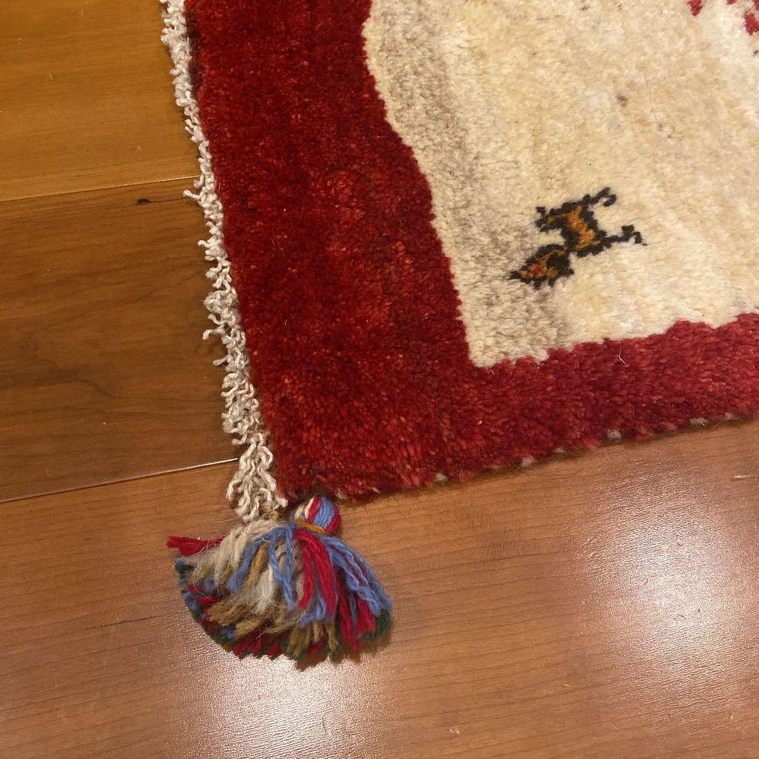 玄関マット　ペルシャギャッベ (ギャベ) カーペット　敷物　アクセントラグ